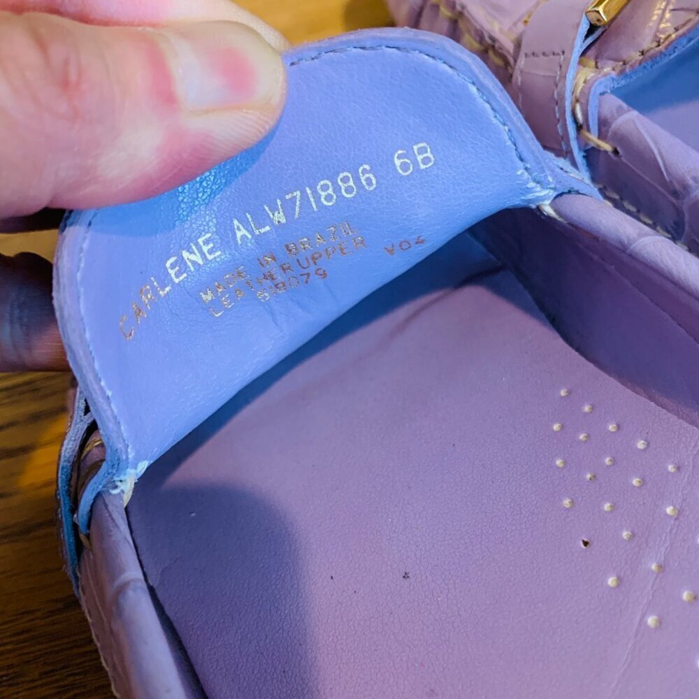 Ralph Lauren Women's Carlene Mules Slides Size 6 B - Picture 14 of 16